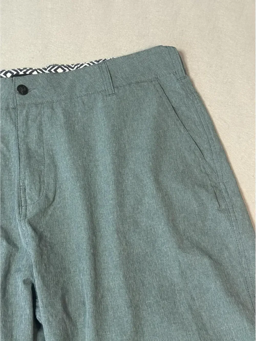 Trunks Multi Functional Shorts Men’s Size 40 Green Hybrid Golf Casual Stretch